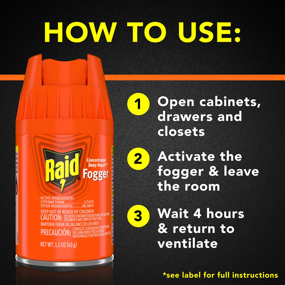 Raid Deep Reach Fogger can overview with description