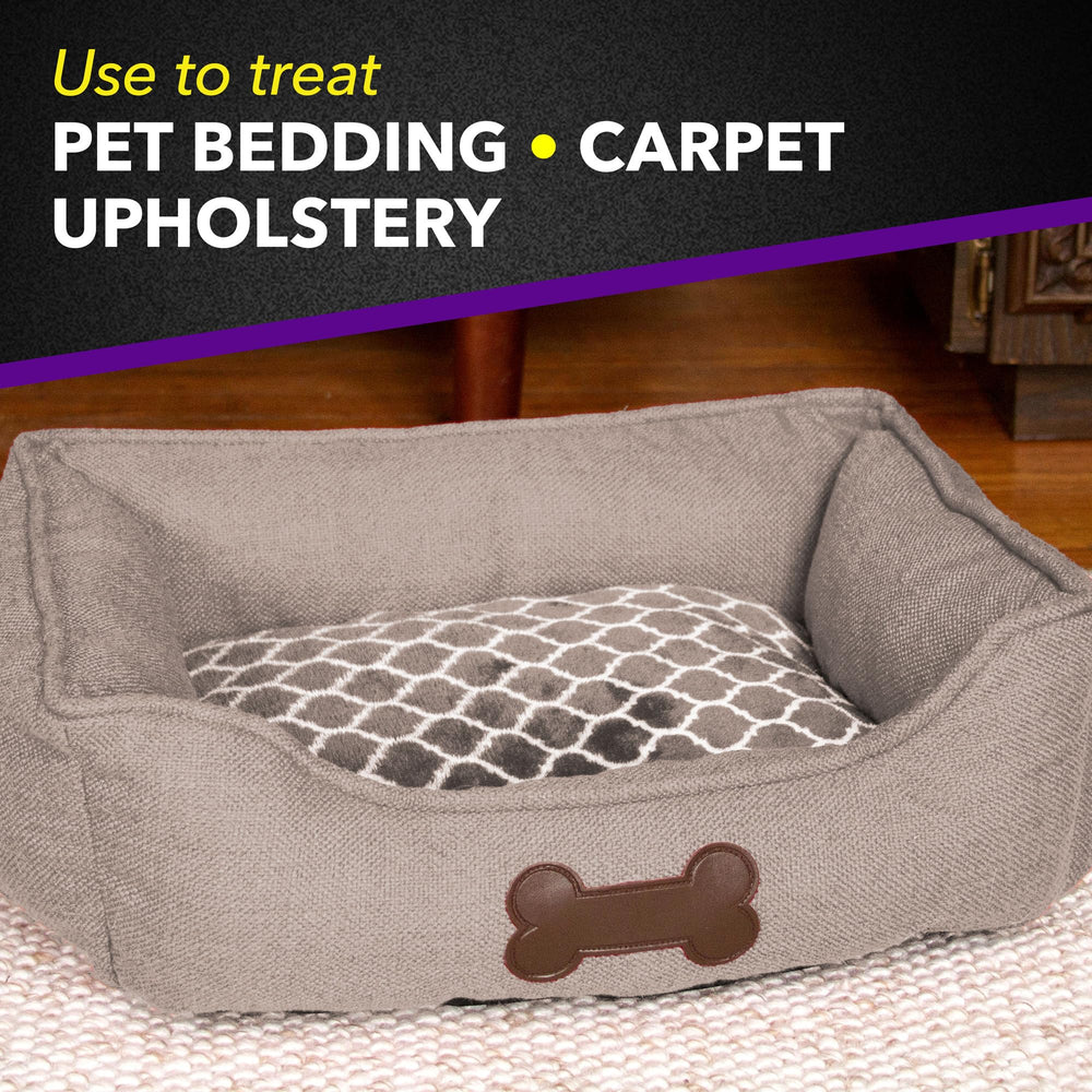 Raid Flea Killer in use on carpet