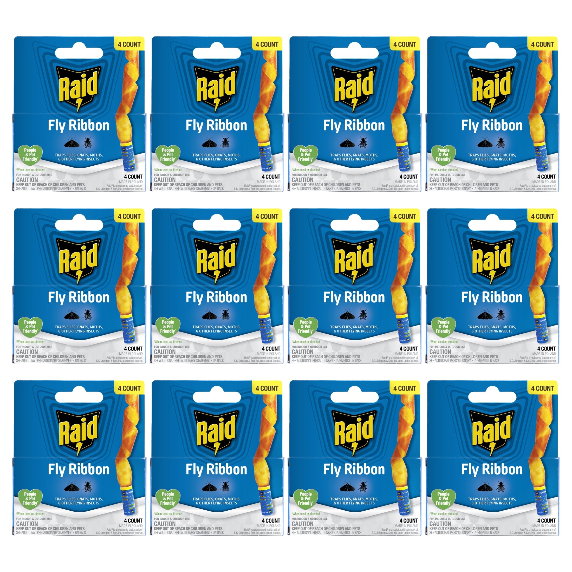Raid Fly Catcher Ribbon 12-Pack front view