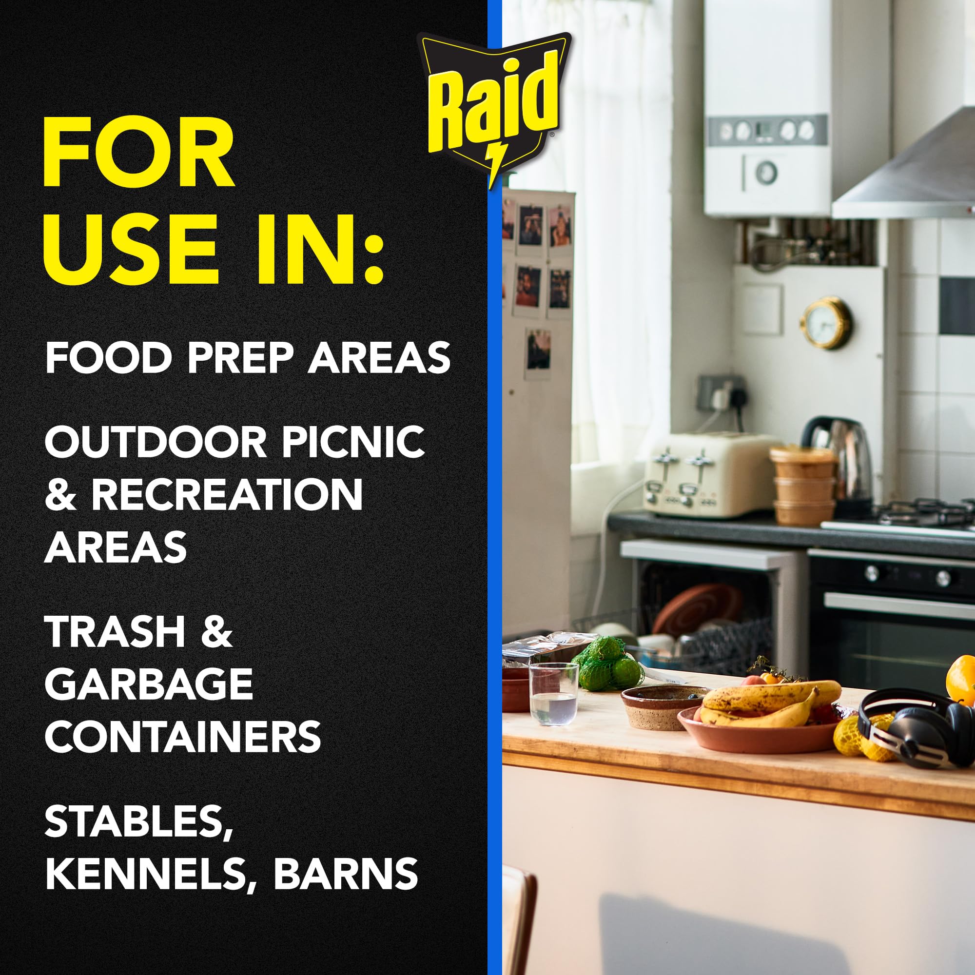 Raid Fly Stick with honey in the bottom cup for increased attraction