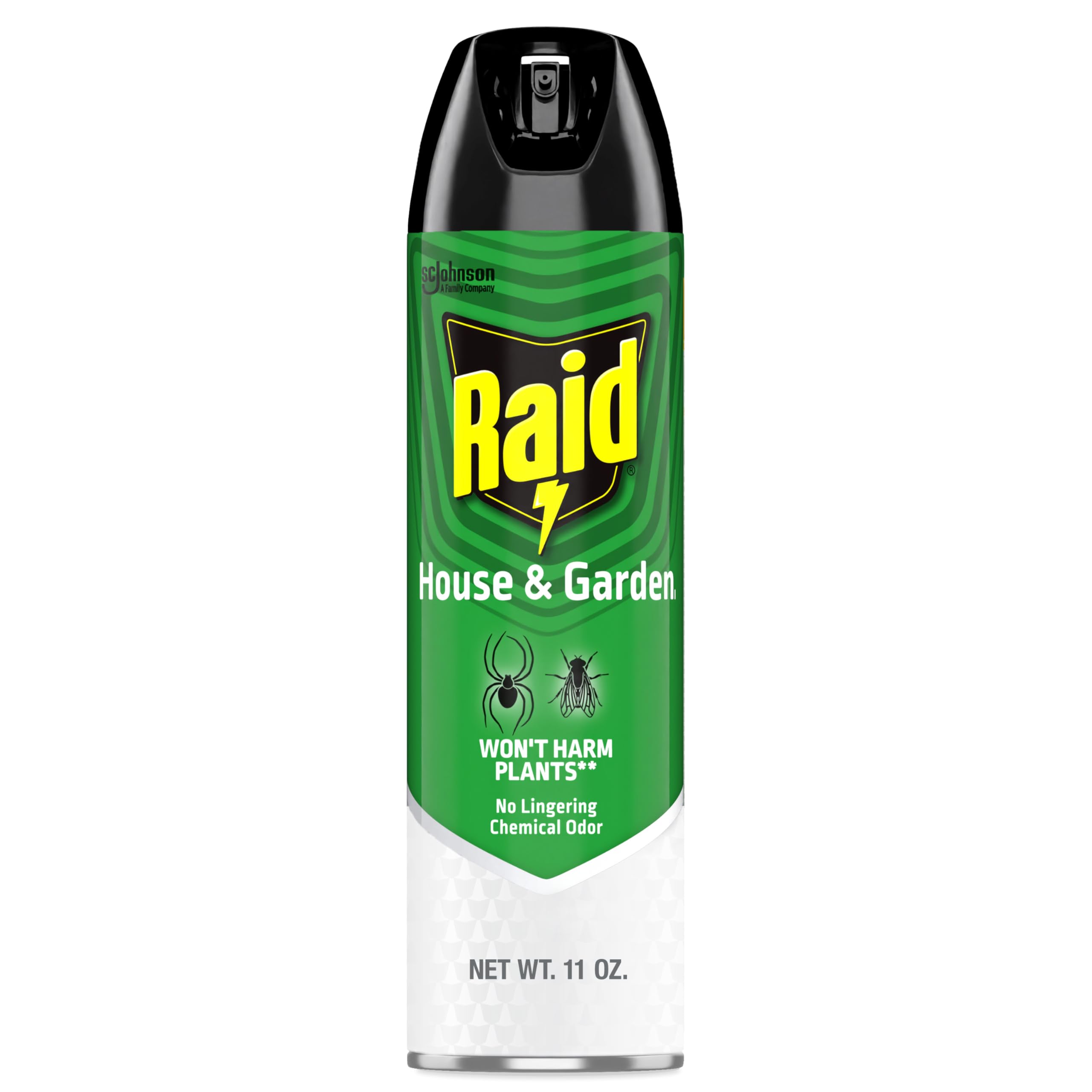 Raid House & Garden Bug Spray 11 oz front view