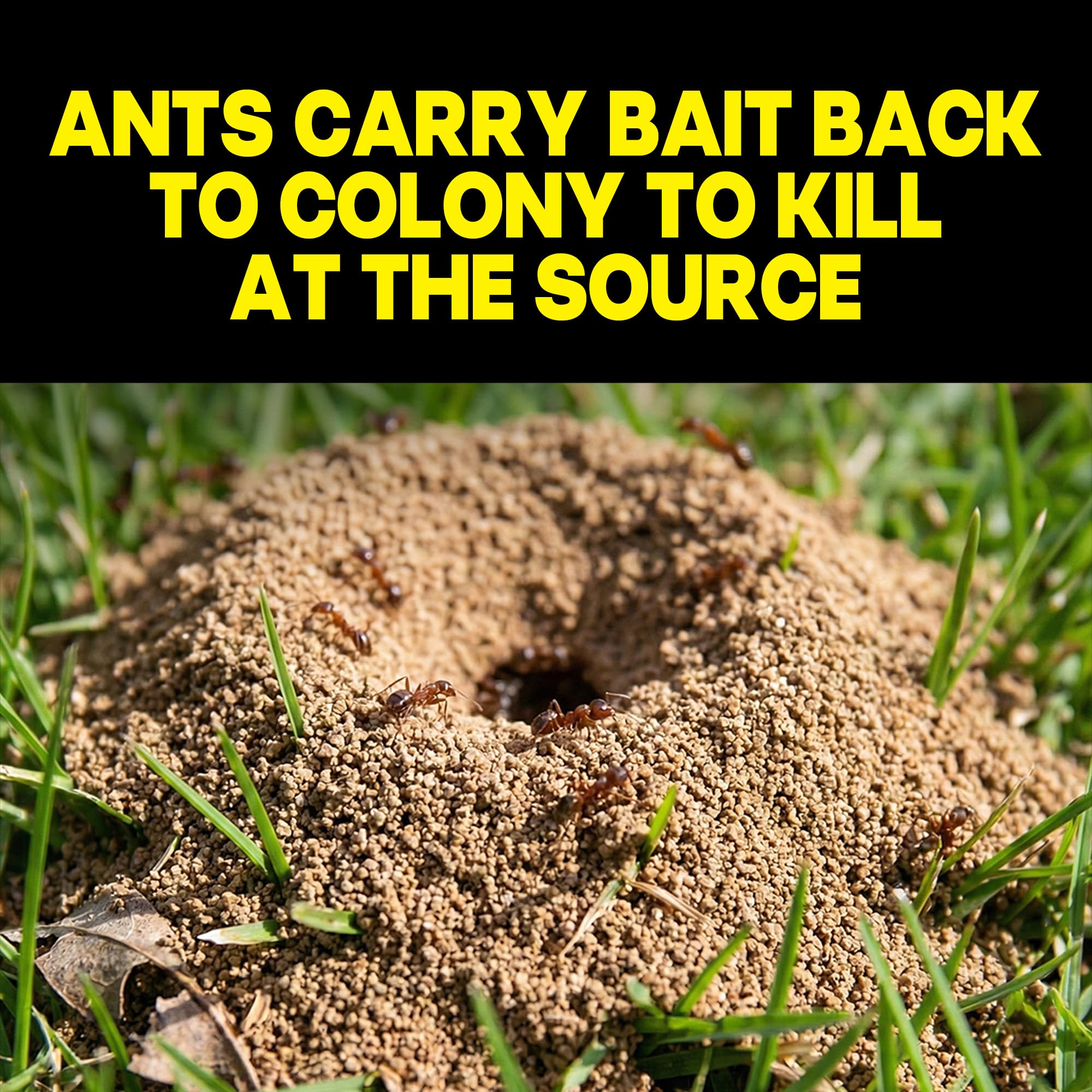 Raid Max Liquid Ant Bait safety warning label