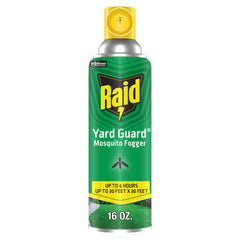 Raid Yard Guard Mosquito Fogger 16 oz aerosol can front view