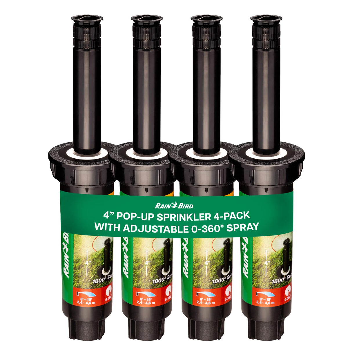 Rain Bird 1804VAN 4 Inch Pop Up Sprinkler Head front view