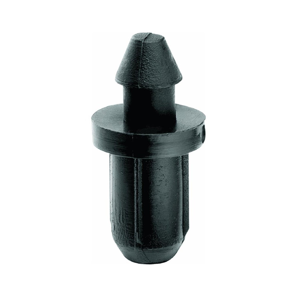 Rain Bird 30-pack drip irrigation tubing end closures in black plastic
