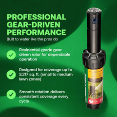 Rain Bird 42SA+ rotor sprinkler head side view