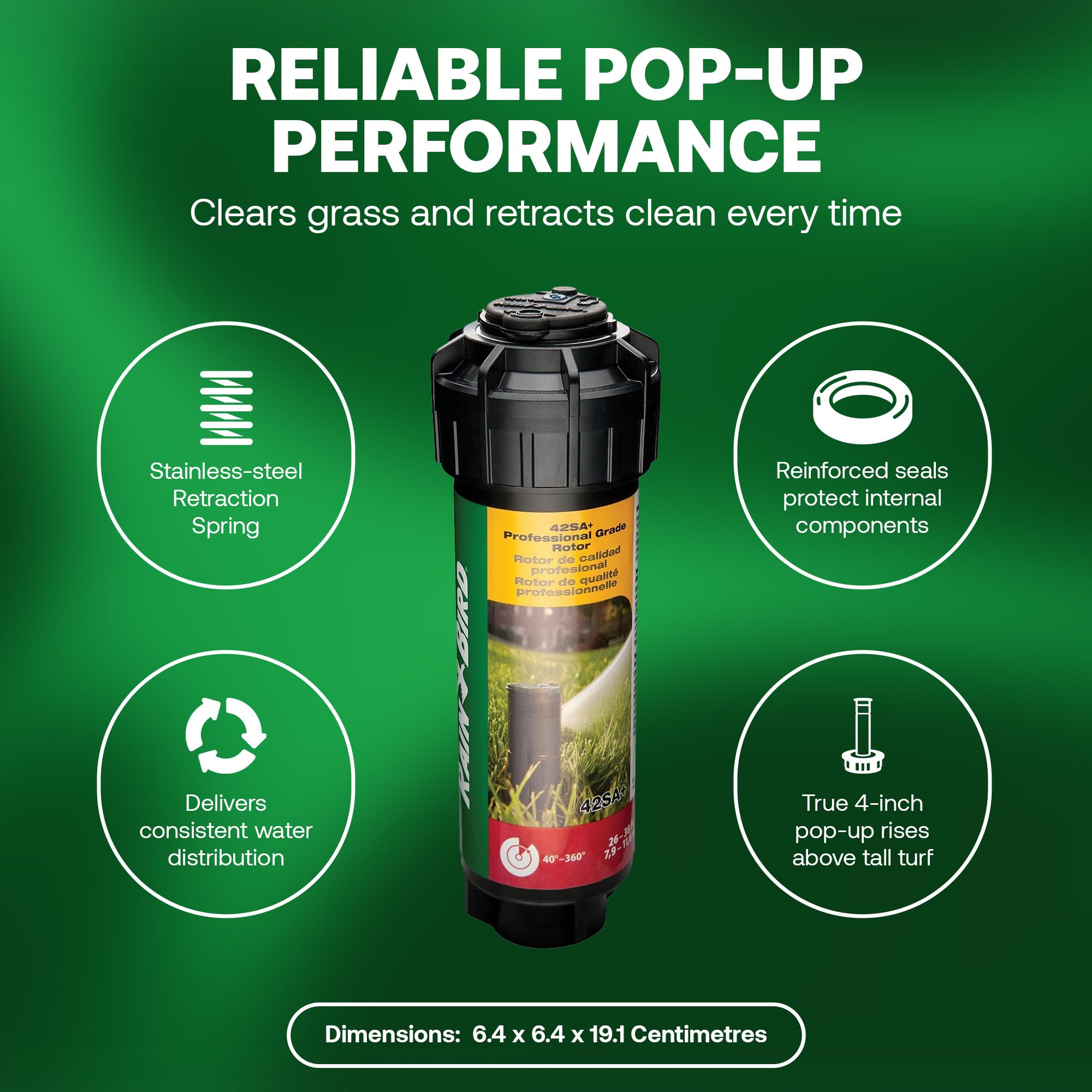 Rain Bird 52SA sprinkler head packaging
