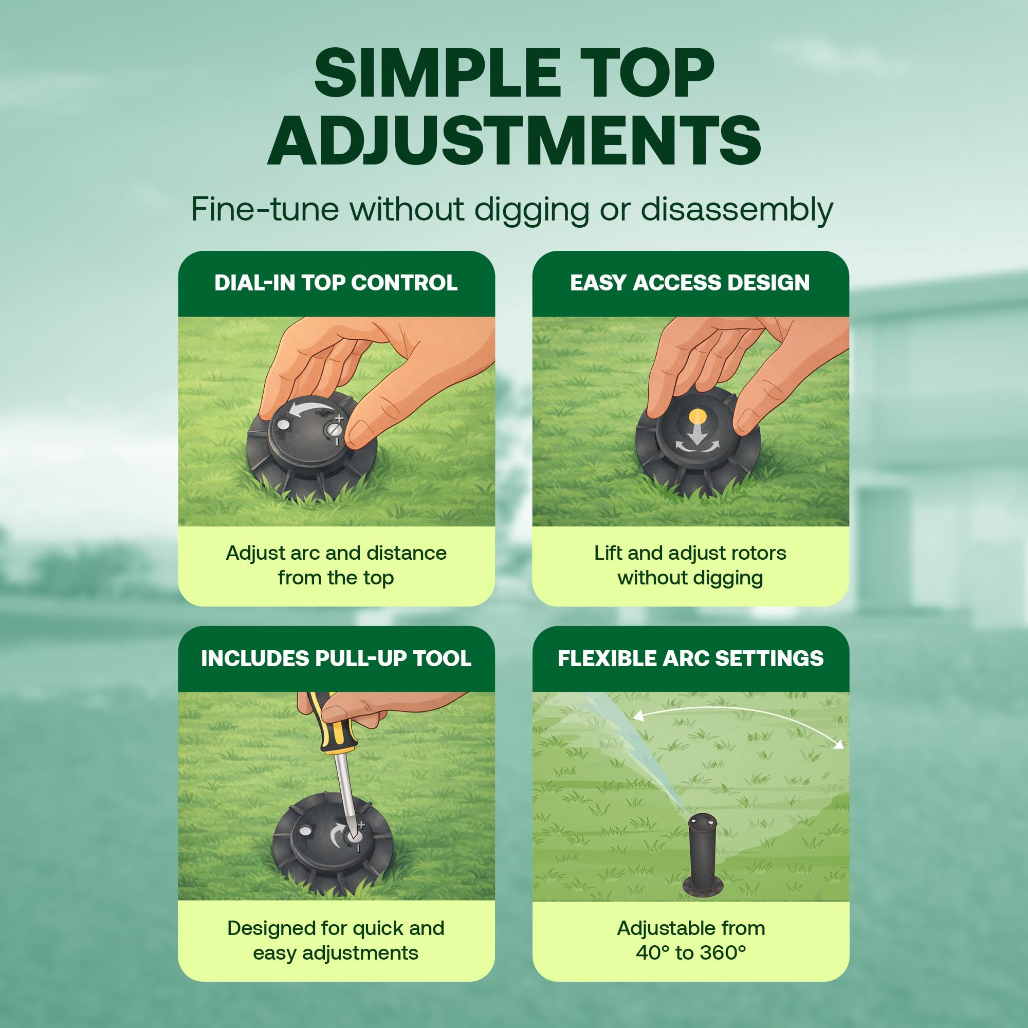 Rain Bird CPRTOOL for adjusting sprinkler settings