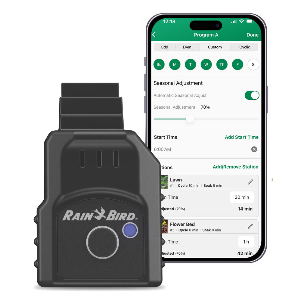 Rain Bird LNK2 Smart WiFi Module front view