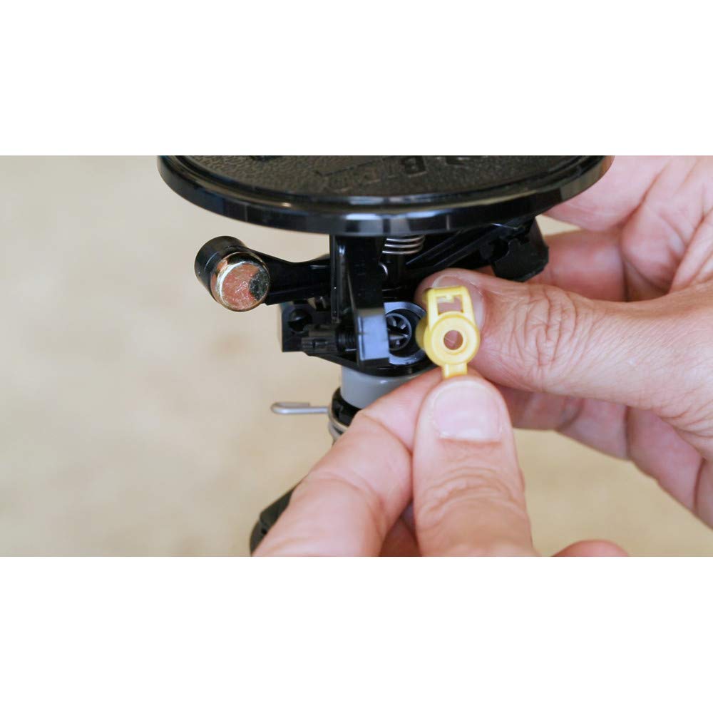Rain Bird Maxi-Paw Sprinkler with water spraying