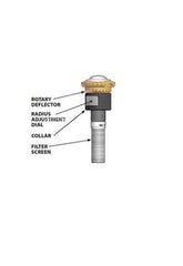 Rain Bird R-VAN 360 Degree Rotary Nozzle installed on a spray head