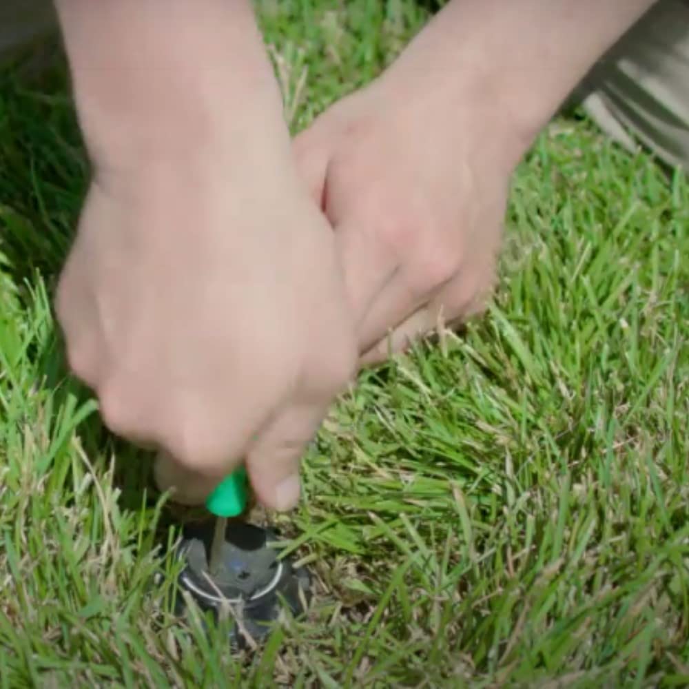 Rain Bird Rotor Pull-Up Tool alongside various sprinkler models