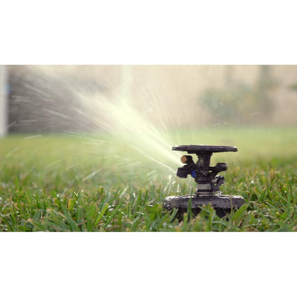 Rain Bird Sprinkler side view highlighting robust design