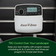 Rain Bird TRU6I LCD display and programming dial