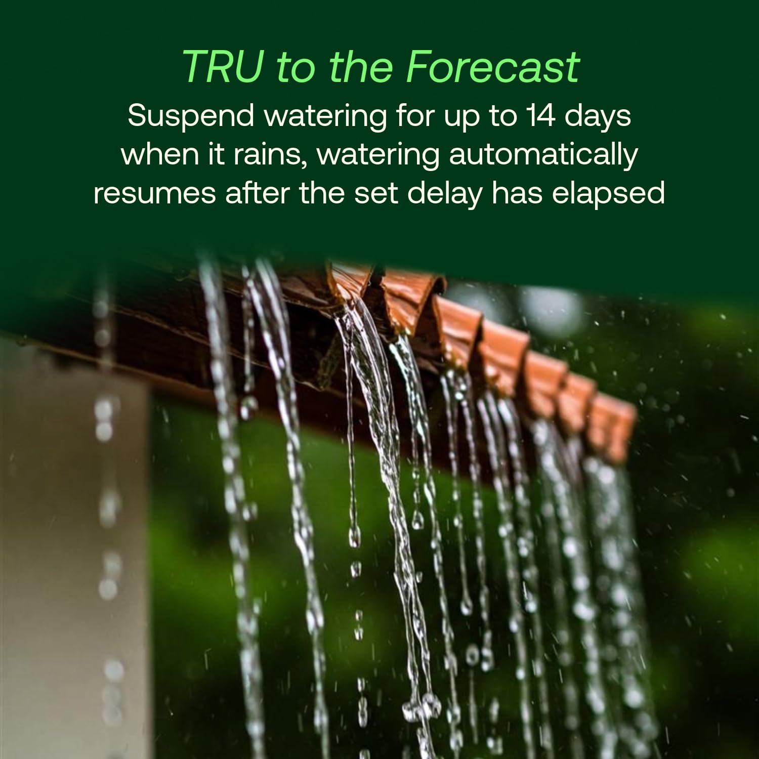 Rain Bird TRU8O irrigation controller with rain sensor setup