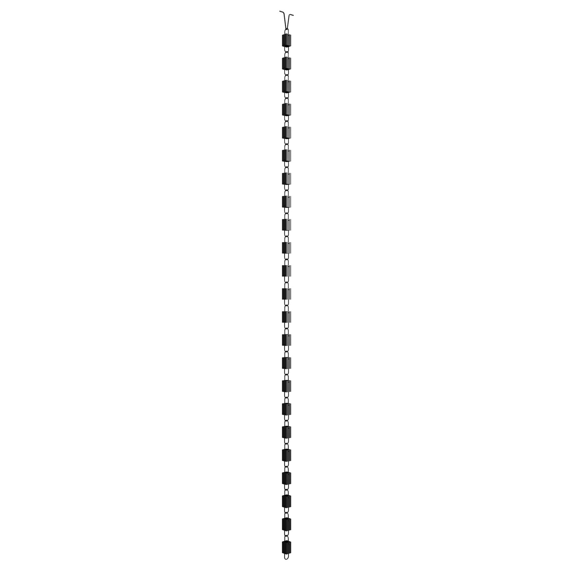 Rain Chains Direct rain chain showcasing its black finish