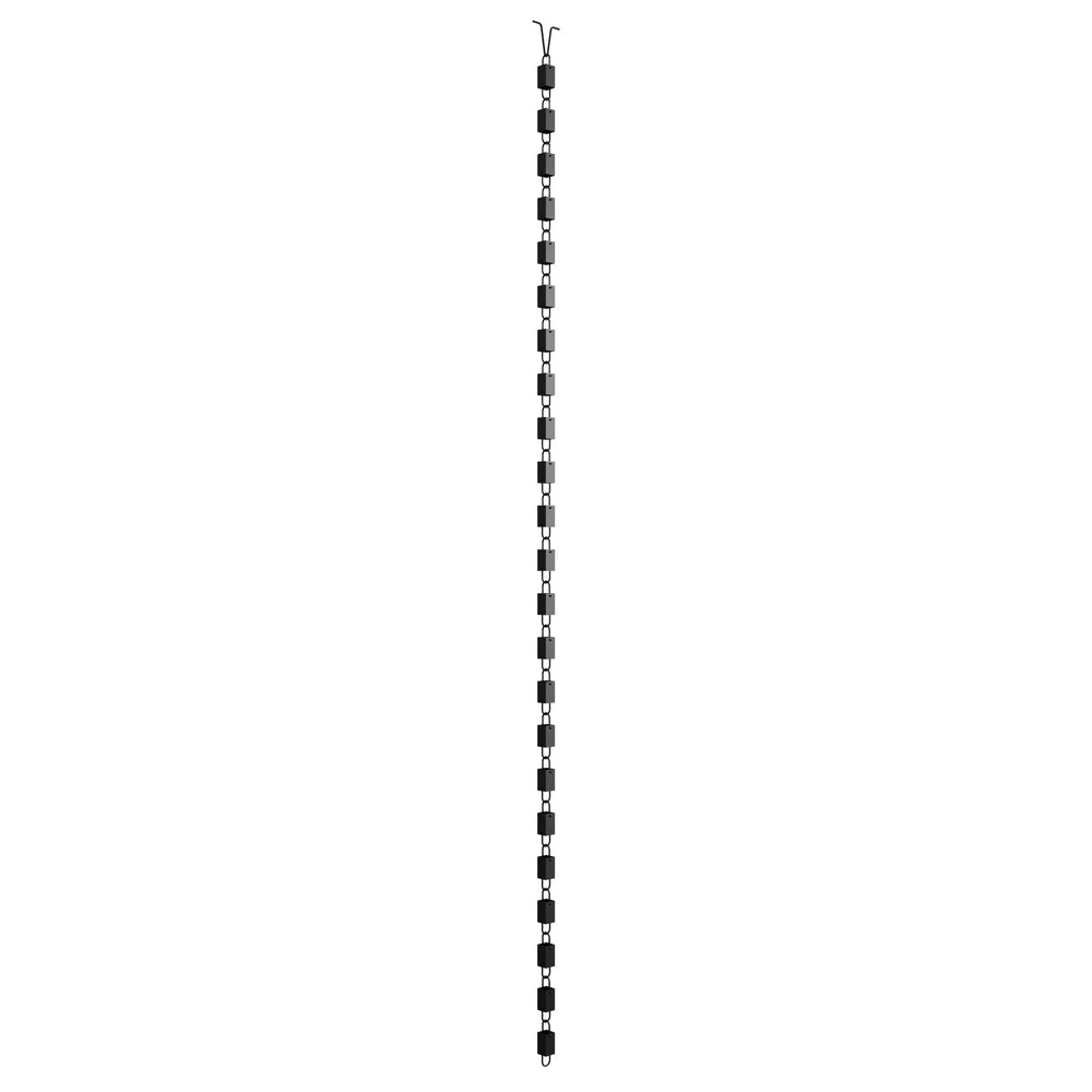 Rain Chains Direct rain chain showcasing its black finish