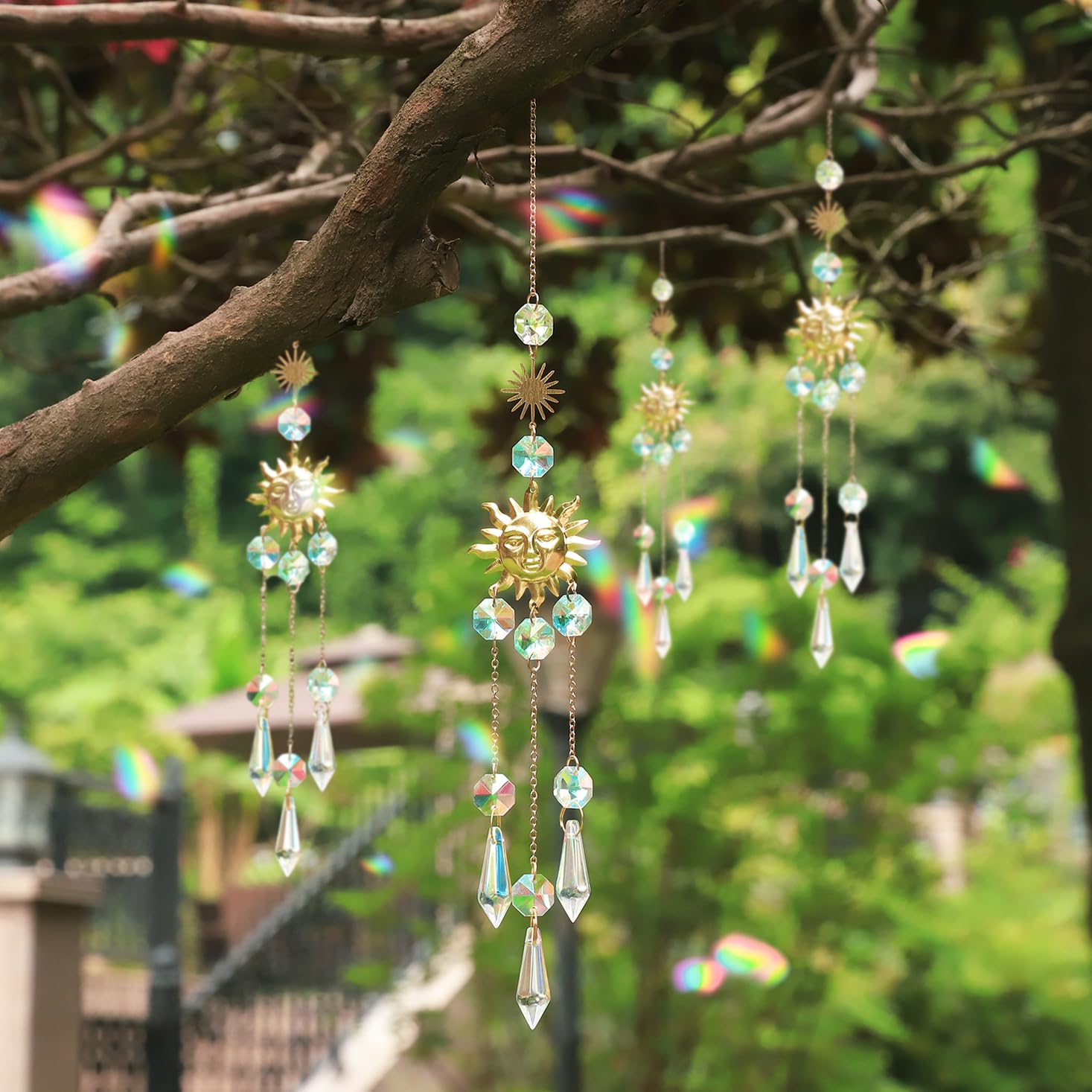 Rainbow and mixed top components of AIPRIDY fairy wand kit