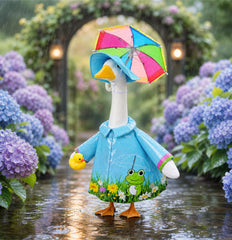 Rainbow umbrella included with GJL goose outfit