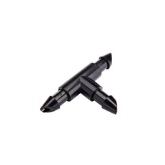 Raindrip 1/4-Inch Barbed Tee fitting front view