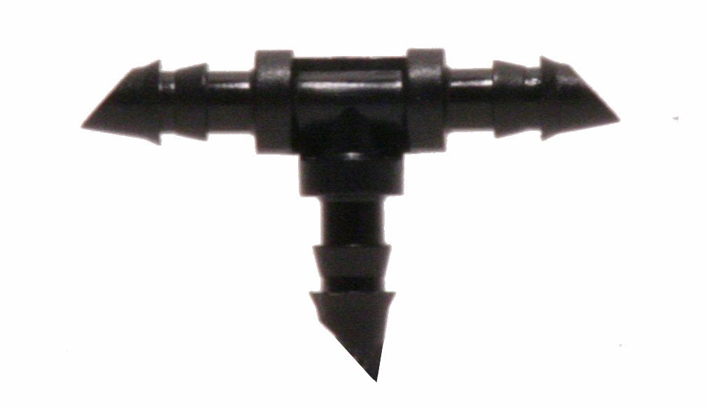 Raindrip 1/4-Inch Barbed Tee in packaging