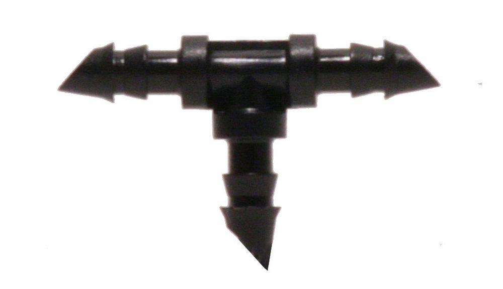 Raindrip 1/4-Inch Barbed Tee in packaging