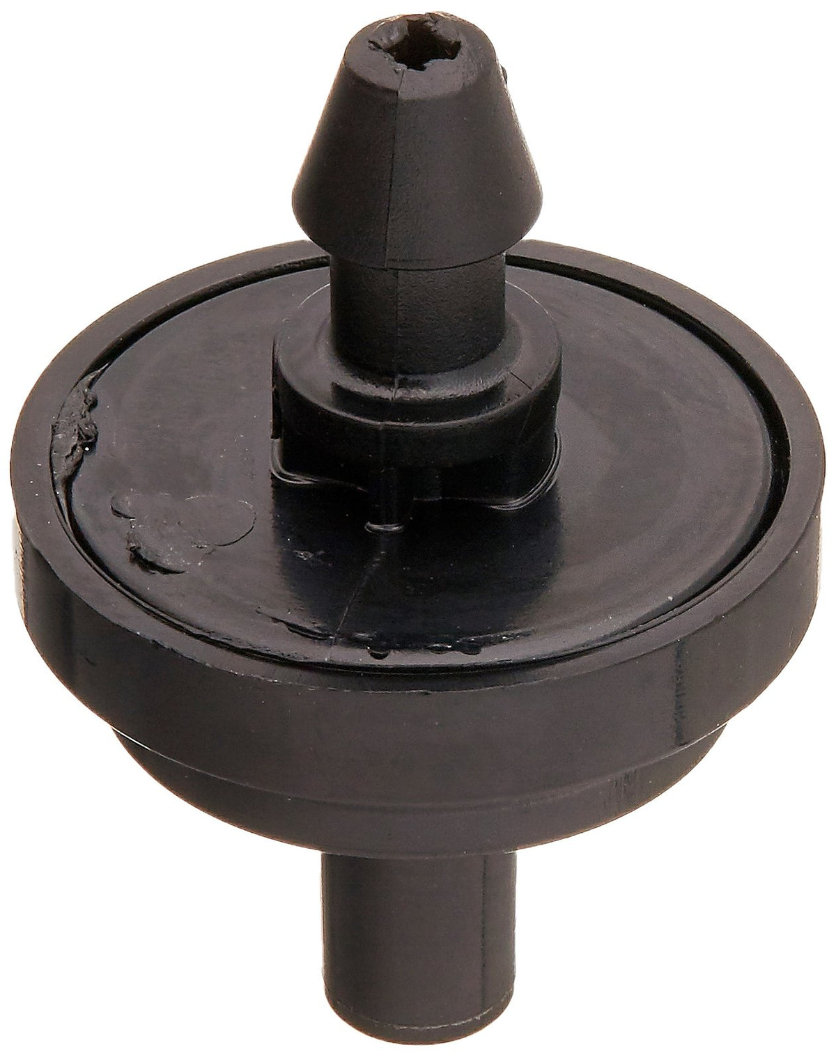 Raindrip 1 GPH Pressure Compensating Dripper black emitter in packaging