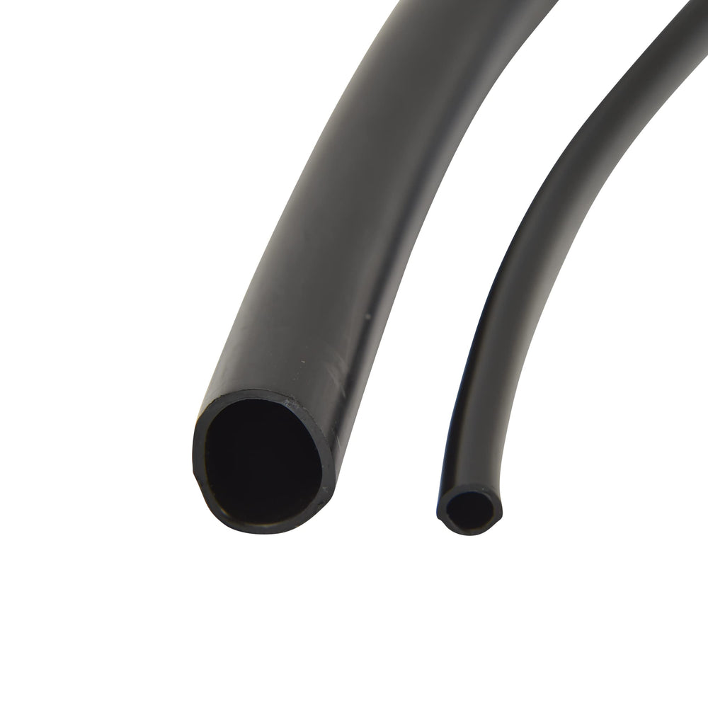 Raindrip drip irrigation tubing in a gardening setup