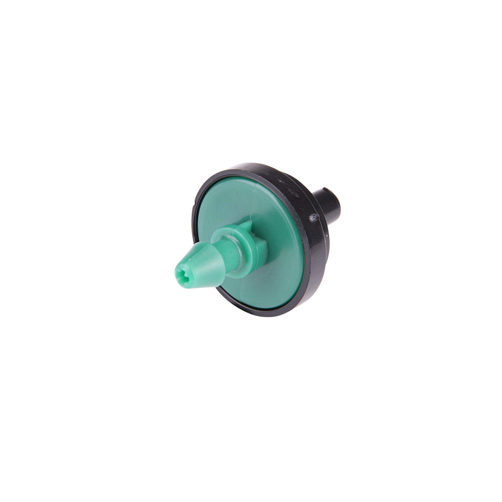 Raindrip drippers installation example with tubing