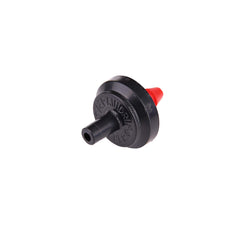 Raindrip Pressure Compensating Dripper 50-Pack, red and black
