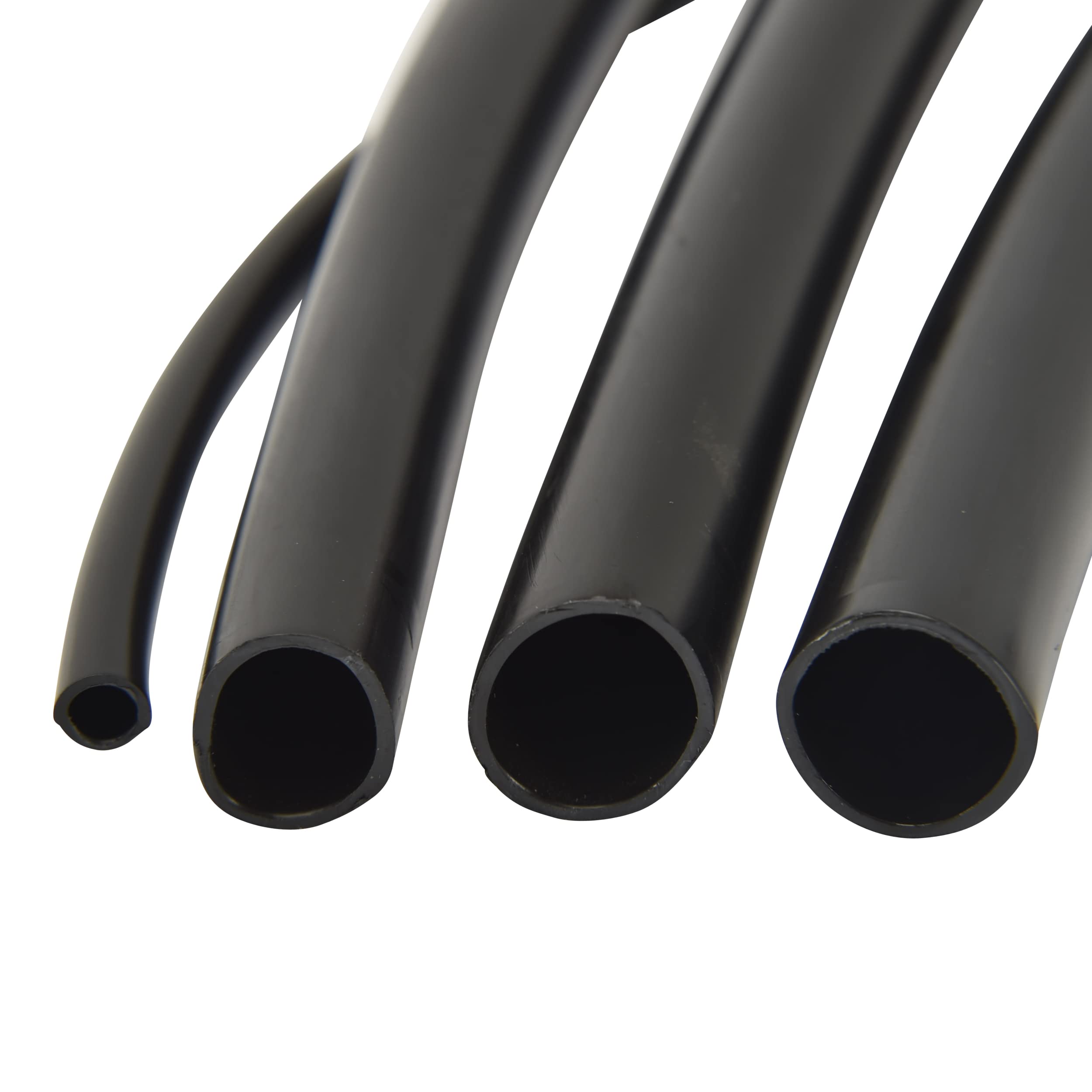 Raindrip supply tubing coiled for easy storage