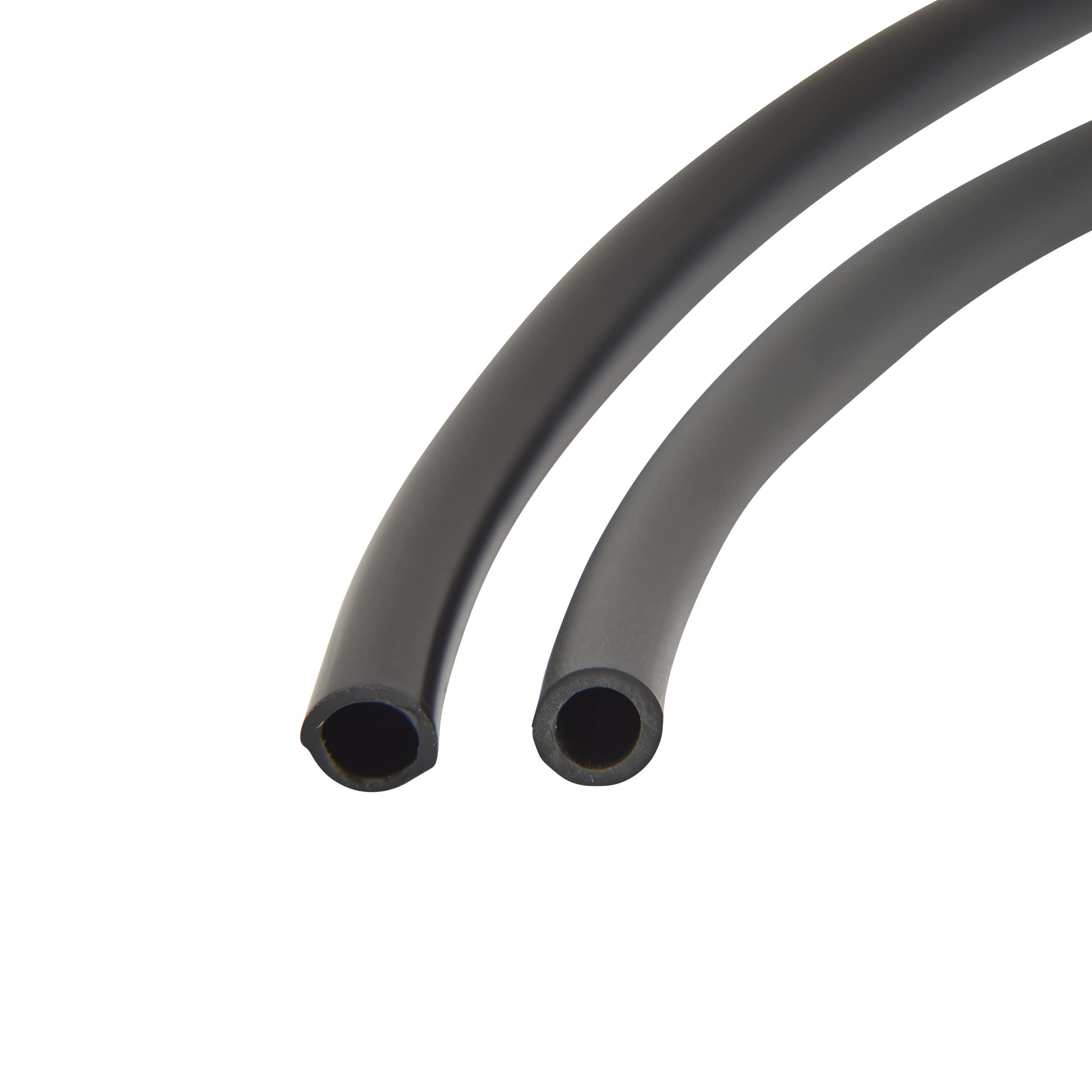 Raindrip tubing connected to a plant emitter