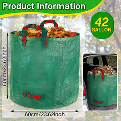RAINFLOW 42 Gallon bag filled with yard waste