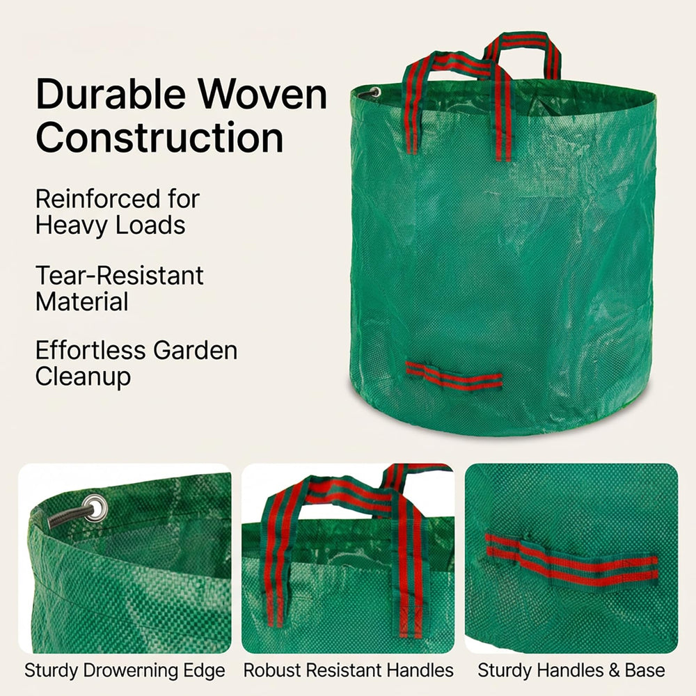 RAINFLOW yard waste bag with handles for easy carrying