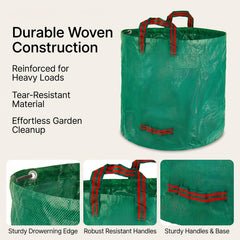 RAINFLOW yard waste bag with handles for easy carrying