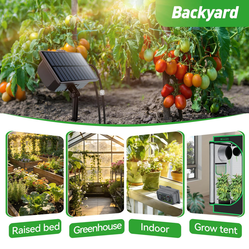 RAINPOINT irrigation kit components in packaging