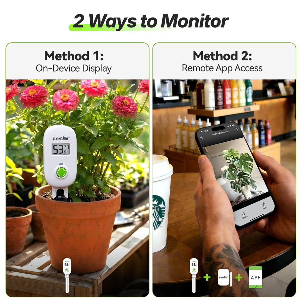 RAINPOINT Smart Moisture Meter with WiFi Hub and Accessories