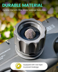 RAINPOINT Sprinkler Timer in garden setting