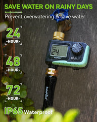 RAINPOINT Sprinkler Timer with programming buttons