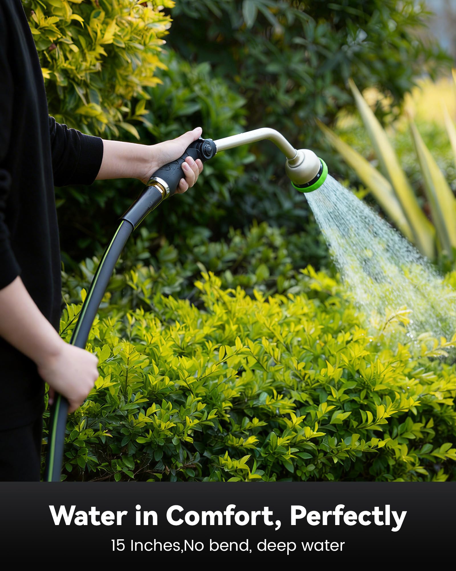 RAINPOINT Watering Wand showcasing ergonomic thumb control
