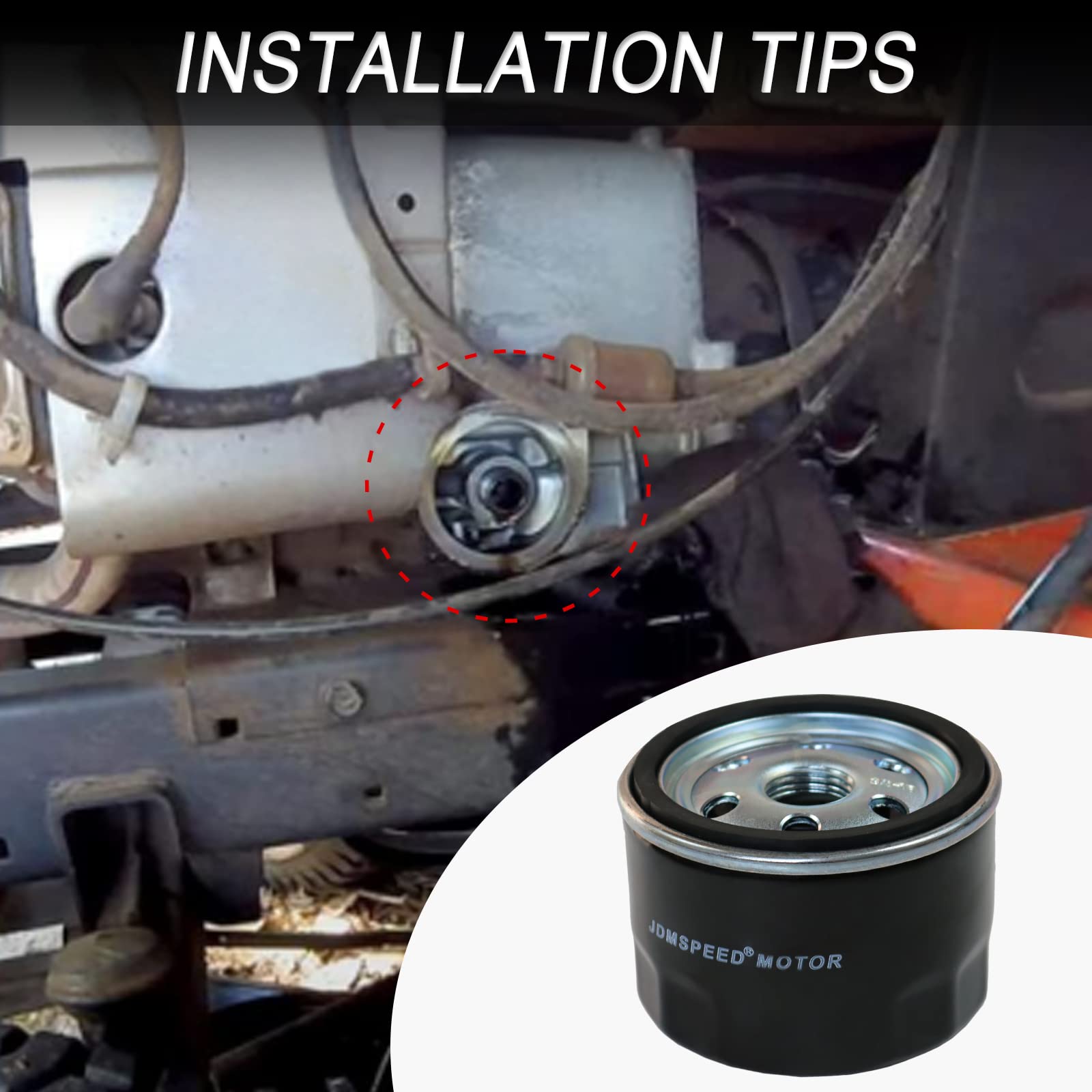 RALBDX Oil Filter 492932 installation guide