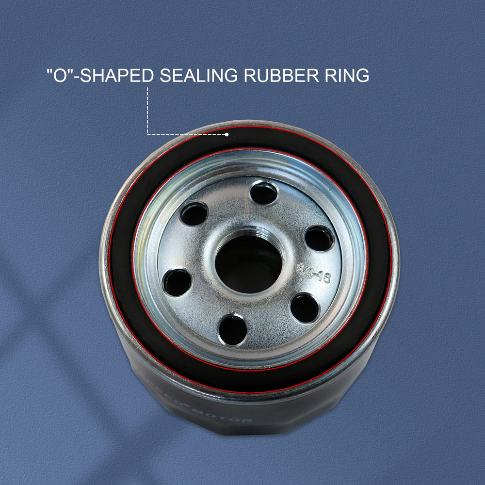 RALBDX Oil Filter 492932S back view highlighting material