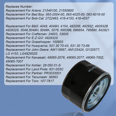 RALBDX Oil Filter 492932S packaging and product details