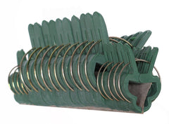 RamPro 20 Piece Green Plant Support Clips front view