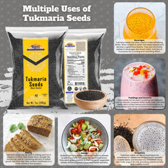 Rani Brand Tukmaria Holy Basil Seeds close-up