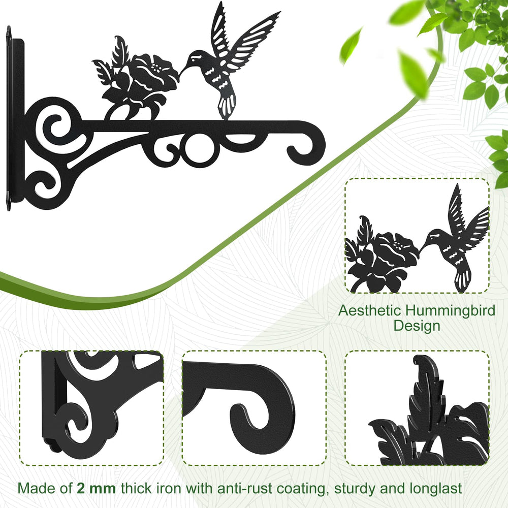RANRTI metal plant hanger side view for detailed design