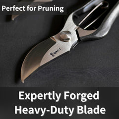 RANSHOU pruning shears in a gardening setting