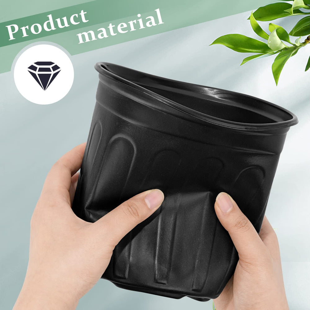 RAOOKIF 3 Gallon Nursery Pot side view showing flexible design