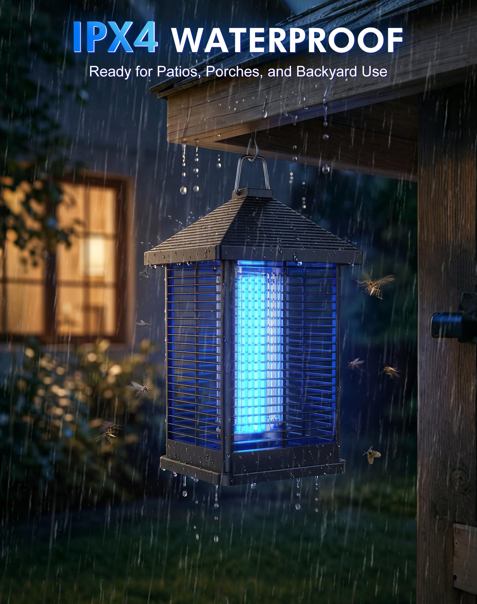 Ratoge Bug Zapper with 6.5ft cord for flexible placement