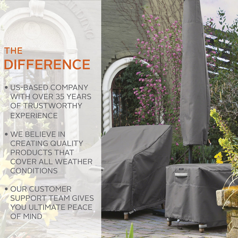 Ravenna BBQ Grill Cover showcasing secure attachment system
